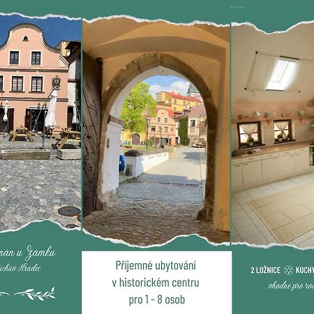 Apartman U Zamku Jindřichŭv Hradec Esterno foto